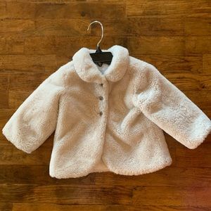 Baby Girl Faux Fur Coat 18 months